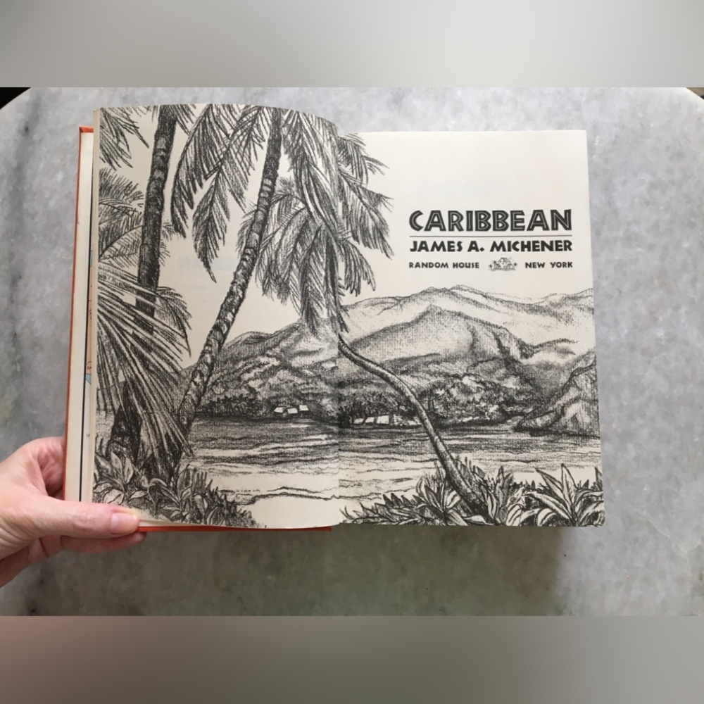 Caribbean Vintage Book | James A. Michener | Random House - Picture 2 of 16